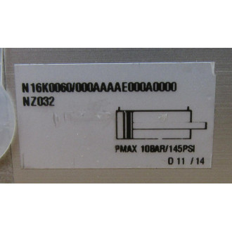 Parker N16K0060 Cylinder - New No Box