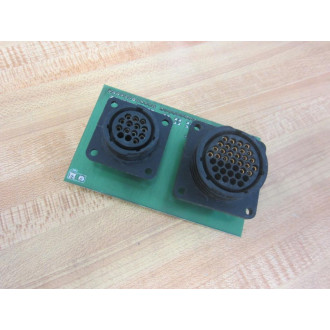 ECD 25MW1-660-437 B.T.I. Rear Panel Connector Bd 25MW1660437 - Used
