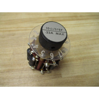 0AK 5025-0013 Decade Switch OAK 5025-0013 10ΩStep 0.23A - Used