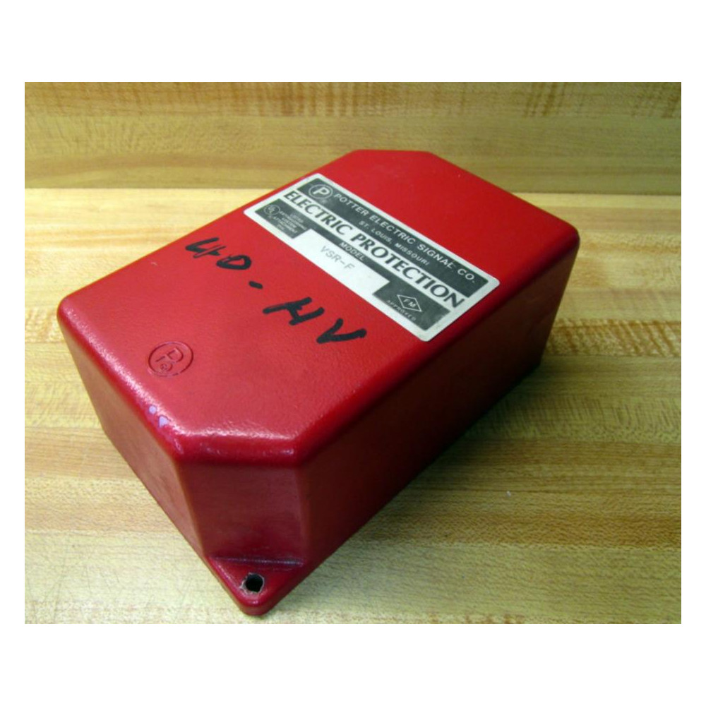 Potter Electric VSR-F Waterflow Alarm Switch VSRF Cover Only - Used Potter Electric VSR-F Waterflow Alarm Switch VSRF Cover Only - Used