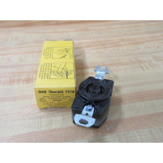 Hubbell HBL7210 Porcelain Twist-Lock Outlet 7210 (Pack of 2)