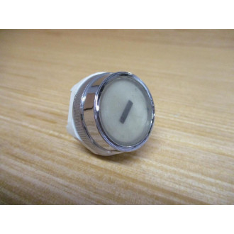 Clippard PL-P2F-W Pushbutton PLP2FW "I" Symbol (Pack of 4) - Used