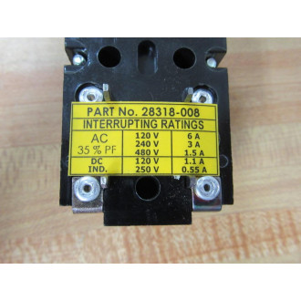 Hubbell 28318-008 Pendant Pushbutton PG2