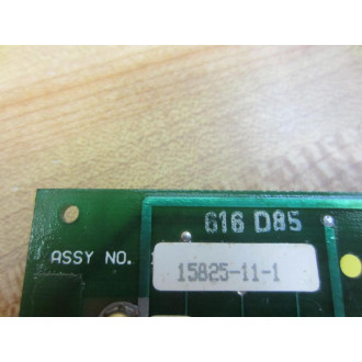 Moore 15825-11-1 Interface Card 12239-M320 - Used