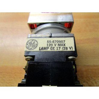 General Electric CR104ME31625 Pushbutton 55-670907
