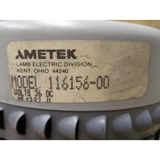 Ametek 116156-00 Vacuum Blower Motor 11615600 - New No Box