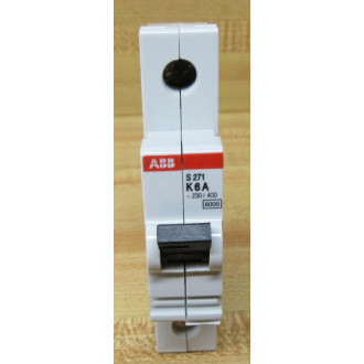 ABB S271-K6 Circuit Breaker S271K6 230400 VAC