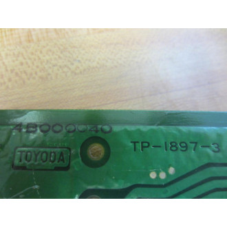 Toyoda TP-1897-3 INT2 Board  TP18973 - Used