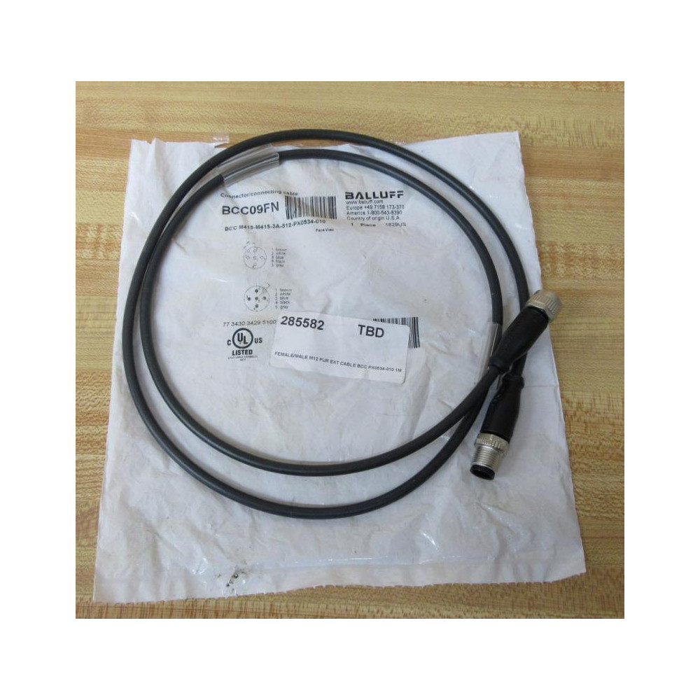 Balluff BCC09FN Cordset