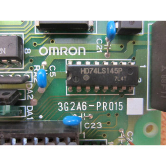 Omron 3G2A6-PR015 Circuit Bd wDM1621 LCD Display 3G2A6-PRO15 - Used