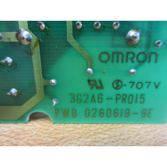 Omron 3G2A6-PR015 Circuit Bd wDM1621 LCD Display 3G2A6-PRO15 - Used