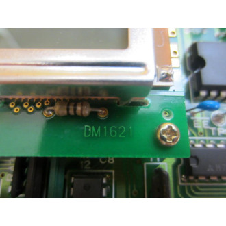 Omron 3G2A6-PR015 Circuit Bd wDM1621 LCD Display 3G2A6-PRO15 - Used