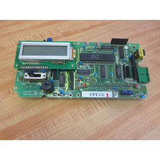 Omron 3G2A6-PR015 Circuit Bd wDM1621 LCD Display 3G2A6-PRO15 - Used