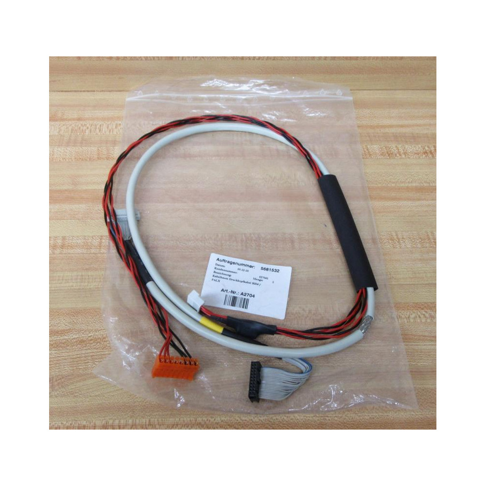 Novexx Avery A2704 Print Head Wiring Harness - New No Box