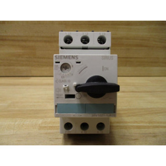 Siemens 3RV1021-1JA10 Sirius 7-10A Circuit Breaker 3RV10211JA10 - New No Box