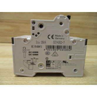 Siemens 5SY43 MCB C2 Circuit Breaker 5SY43MCBC2 - New No Box