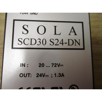 Sola SCD30 S24-DN DC-DC Converter  SCD30S24DN - New No Box