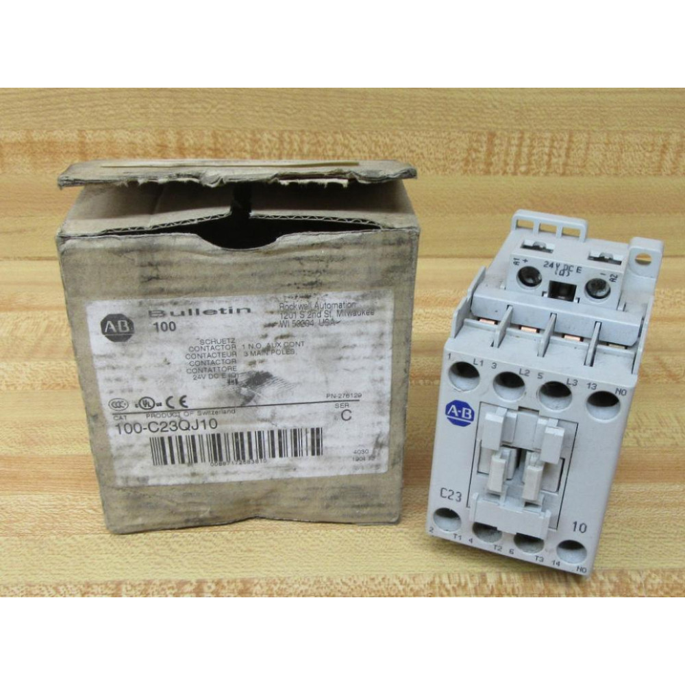 Allen Bradley 100-C23QJ10 Contactor 100C23QJ10