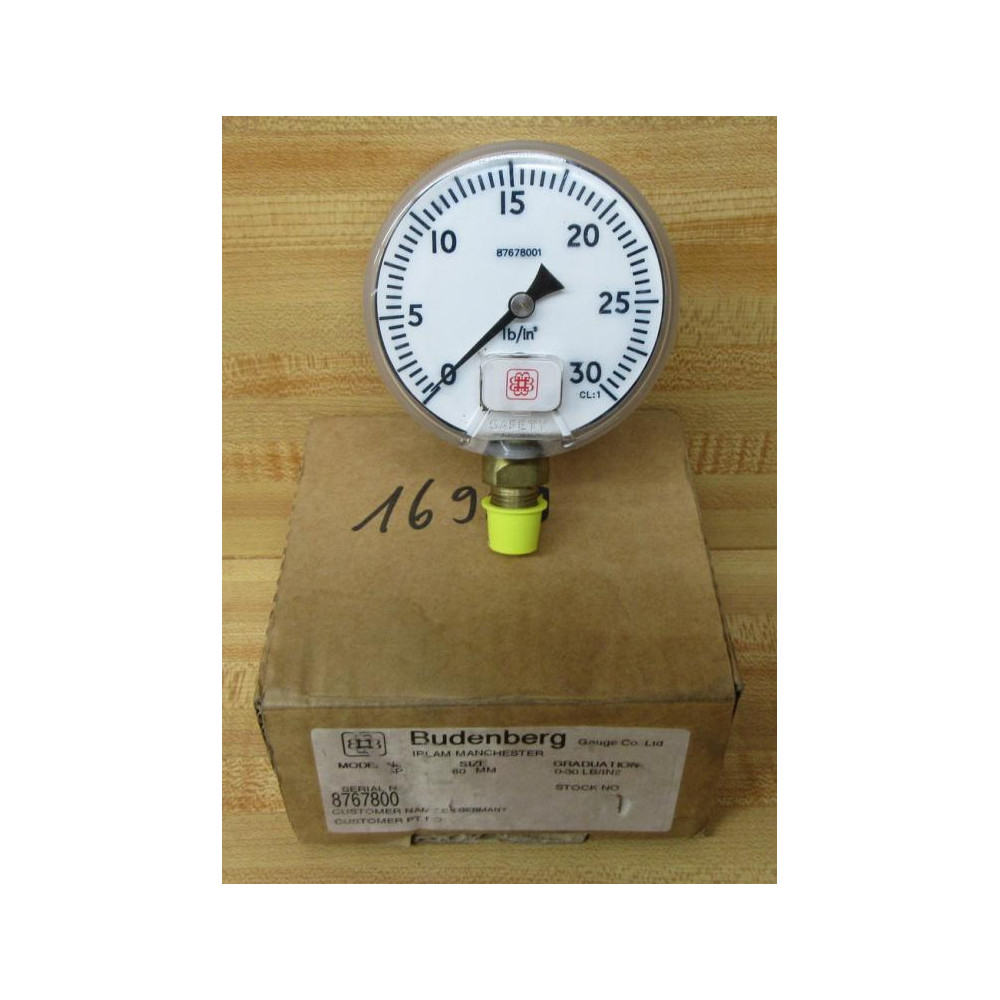 Budenberg 15P Gauge 80mm