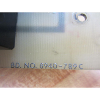 8940-789 Relay Board 8940-789C - Used