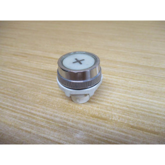 Clippard PL-P2F-W Pushbutton PLP2FW W "+" Symbol (Pack of 3) - Used