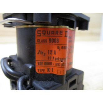 Square D 9003 K1 D1078U Cam Switch 9003K1D1078U - Used