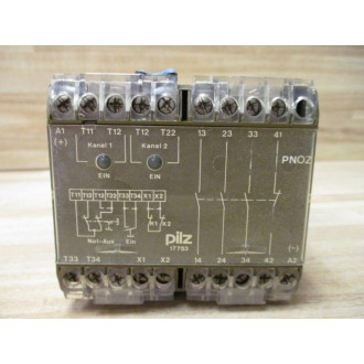 Pilz PN0Z 24VDC 3S 1O Safety Relay PN0Z24VDC3S1O - Used