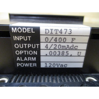 Wilkerson Instrument DIT473 Digital Indicating Transmitter - Used