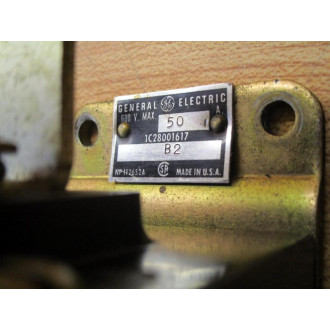 General Electric IC2800-1617 Contactor IC28001617 B2 WBrown Coil - Used