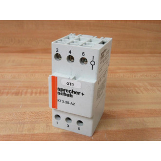 Sprecher + Schuh KT 3-25-A2 Motor Circuit Controller KT325A2 (Pack of 2) - Used