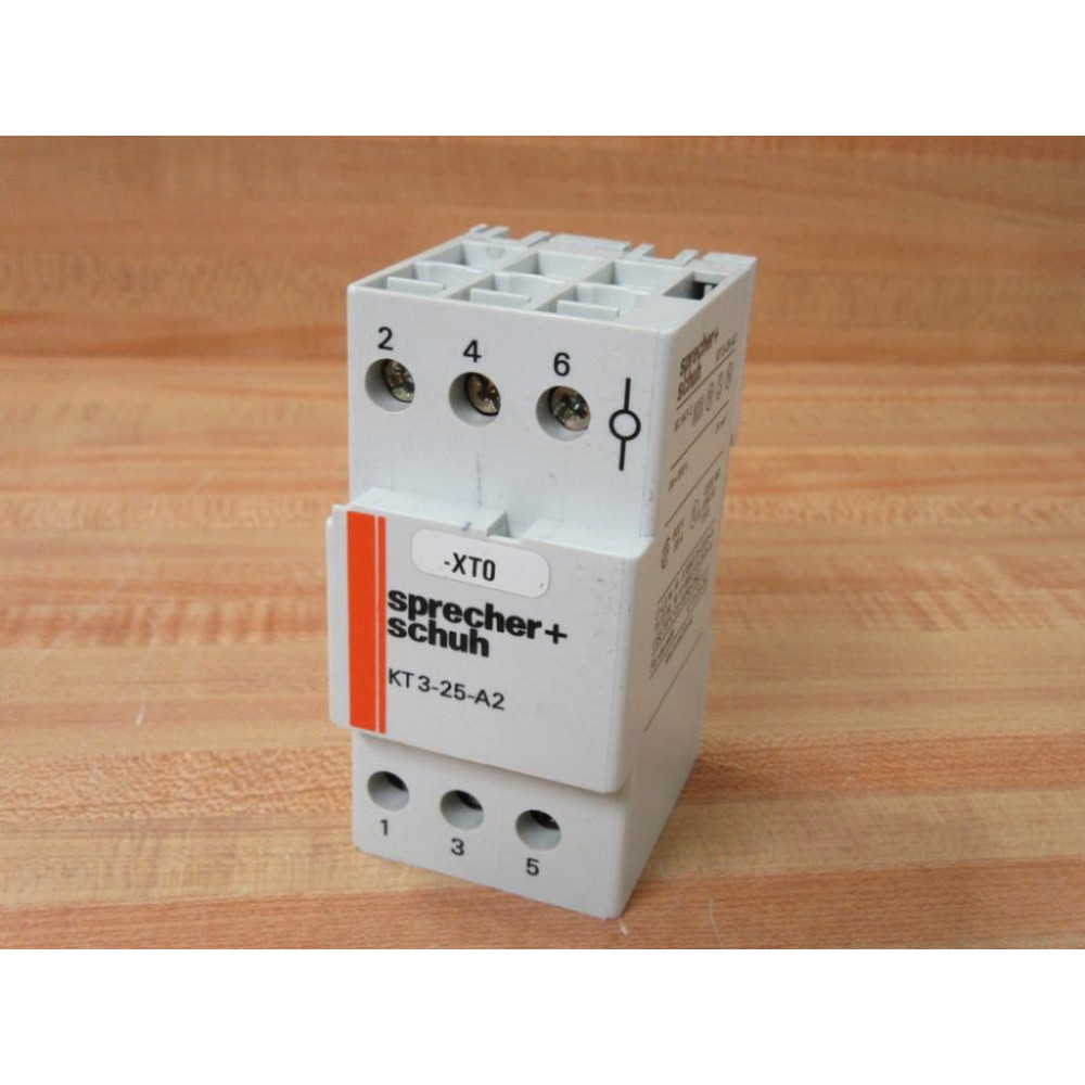 Sprecher + Schuh KT 3-25-A2 Motor Circuit Controller KT325A2 (Pack of 2) - Used