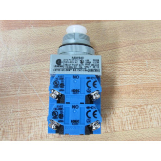 IDEC ASW340 3 Position Selector Switch WHW-C10