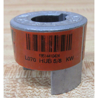 Lovejoy L-070 .625 58 Jaw Coupling Hub WKW L07062558 W Insert - New No Box