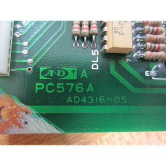 A&D PC576A Circuit Board AD4316-05 - Used