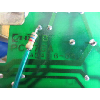 A&D PC576A Circuit Board AD4316-05 - Used