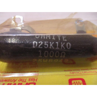 Ohmite D25K1K0 Resistor