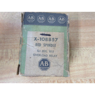 Allen Bradley X-108857 Red Spindle X108857 (Pack of 9)