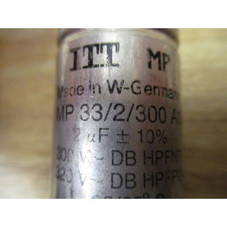 ITT MP 332300 A1 Capacitor MP332300A1 - Used