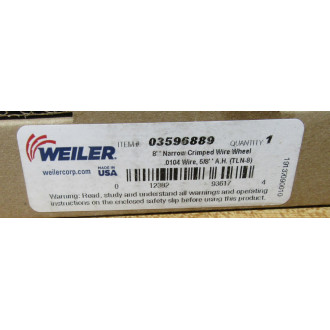 Weiler 03596889 Wire Wheel