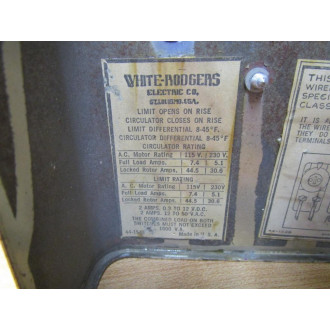 White-Rodgers 11B15-10 Hot Water Control 11B1510 - Used