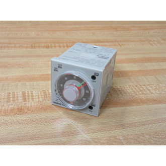 Omron H3CR-F8 Twin Timer H3CRF8 Range 0.05S-300H 100-240VAC 100-125VDC - New No Box