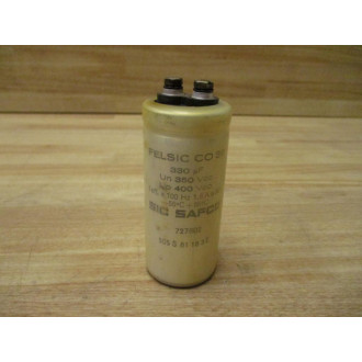 Sic Safco 727802 Felsic CO 39 Capacitor White - Used