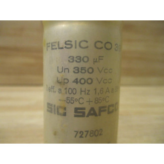Sic Safco 727802 Felsic CO 39 Capacitor White - Used