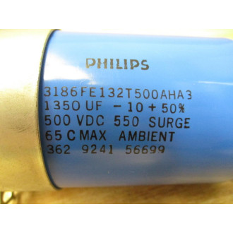 Philips 3186FE132T500AHA3 Capacitor - Used