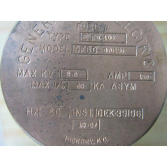 General Electric 9F60-HJD150 Double Barrel Fuse EJ0-1DD - Used