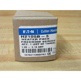 Cutler Hammer H2105B-3 Eaton Heater Pack H2105B3 (Pack of 3)