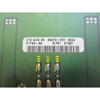Allen Bradley X1746-A4 SLC500 4-Slot Backplane  961768 96176891 A01 - Used
