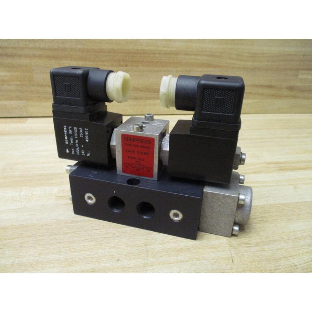 Sempress VAB 255-BG-O Solenoid Valve VAB255BGO - New No Box