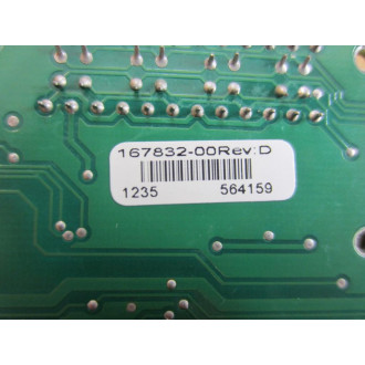 167832-00 Numeric Display Board 16783200 - Used