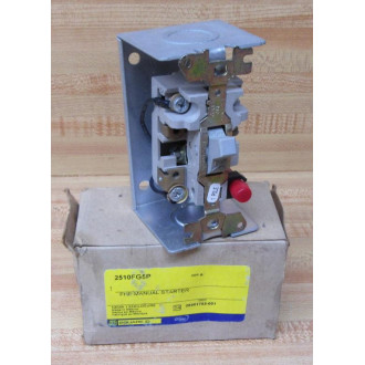 Square D 2510FG5P Manual Starter WO Cover